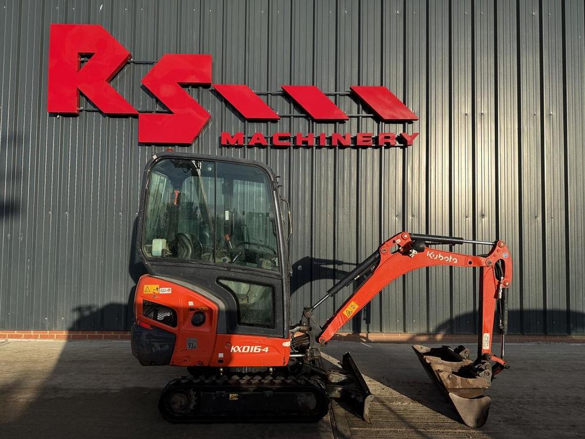 Used Kubota KX016-4 1.6t Mini Excavator