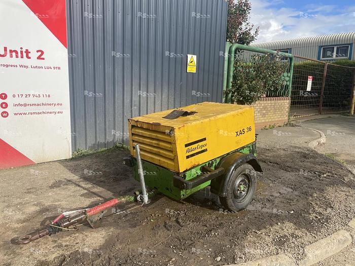 Used ATLAS COPCO XAS36