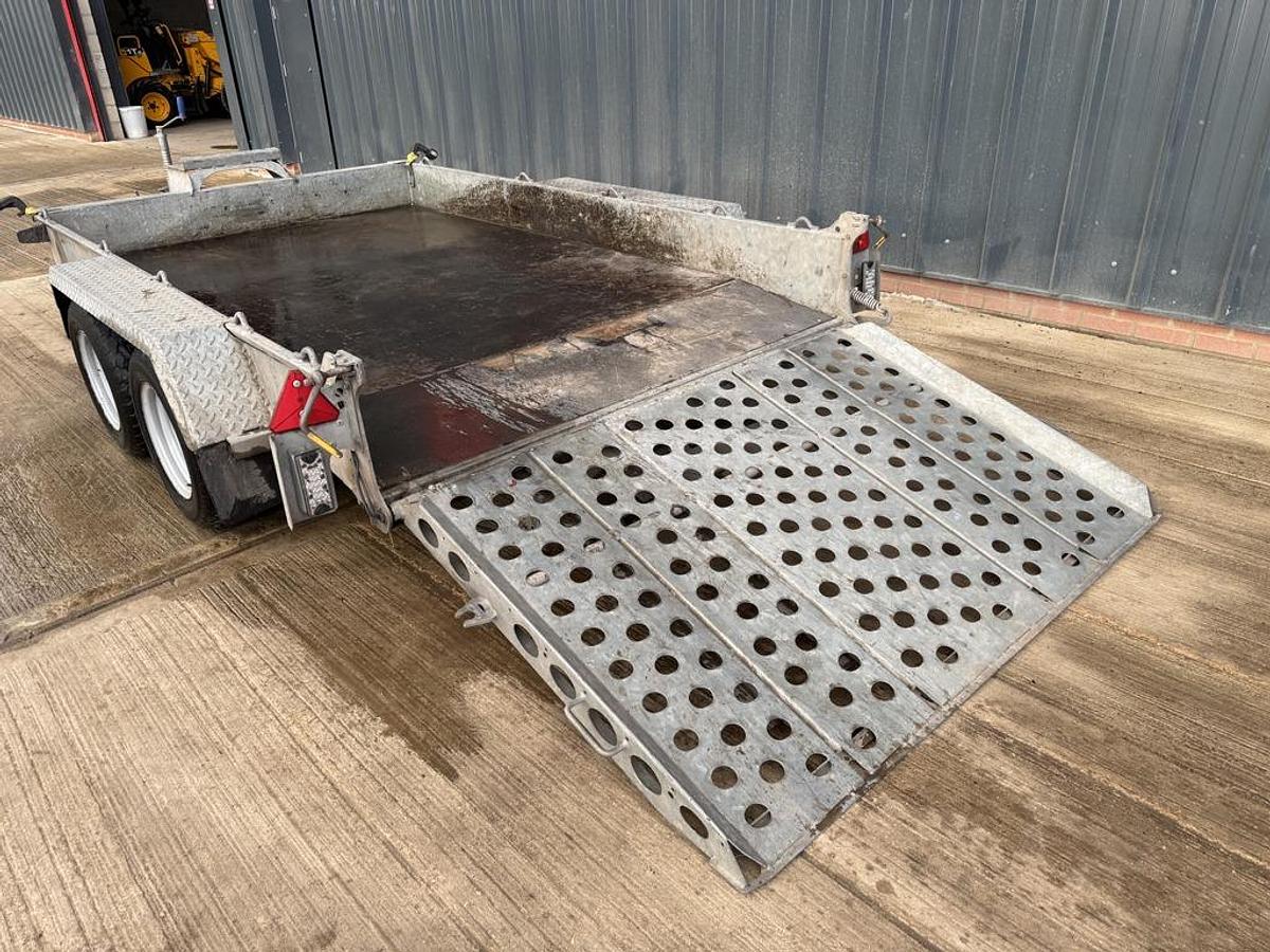 Used Ifor Williams GH106BT 3.5t Plant Trailer
