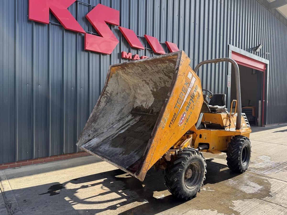 Used Terex Benford PT3000 3 Ton Dumper