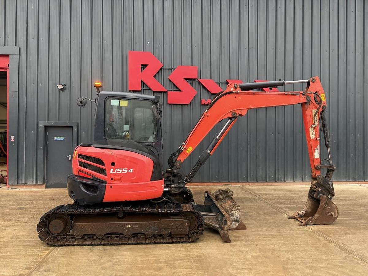 Used Kubota U55-4 5.5t Mini Excavator