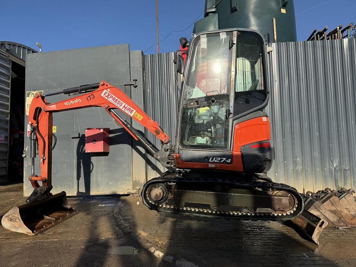 Used Kubota U27-4 2.7t Mini Excavator