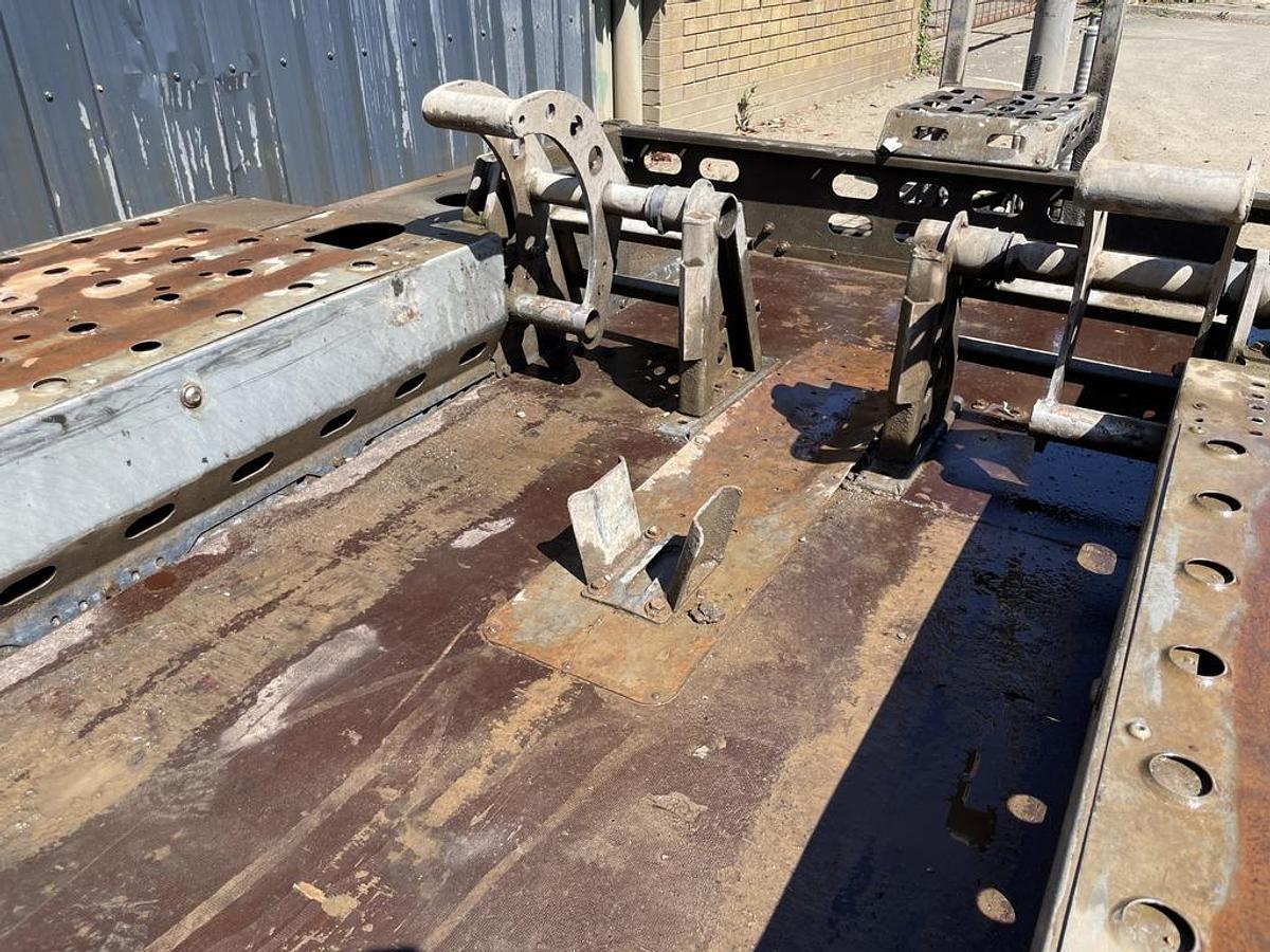 Used Indespension 3.5t Autoclamp Plant Trailer