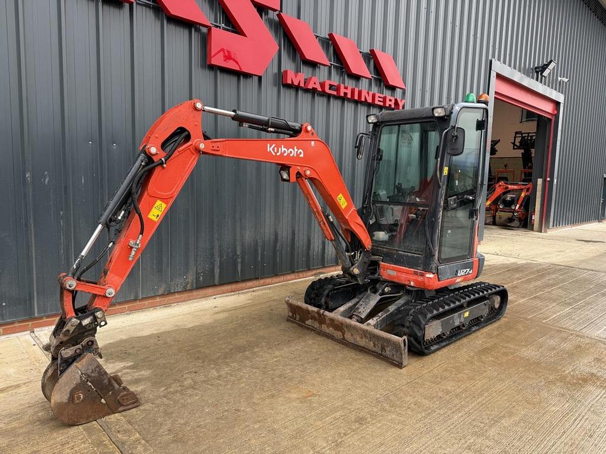Used Kubota U27-4 2.7t Mini Excavator