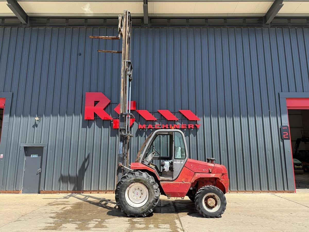 Used Manitou M26-4 2.6t Rough Terrain Forklift