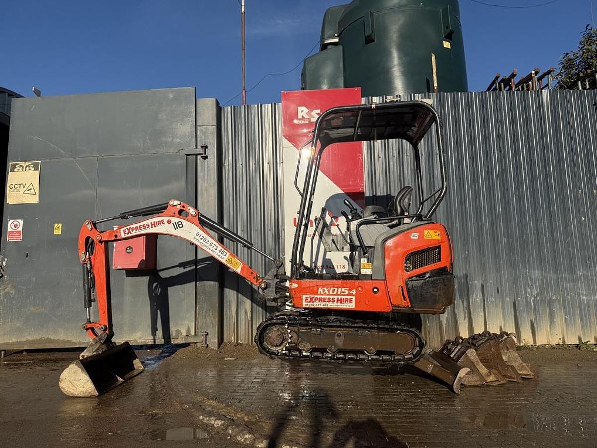 Used Kubota KX015-4 1.5t Mini Excavator