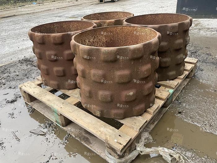 Used TRENCH COMPACTOR PADFOOT DRUMS