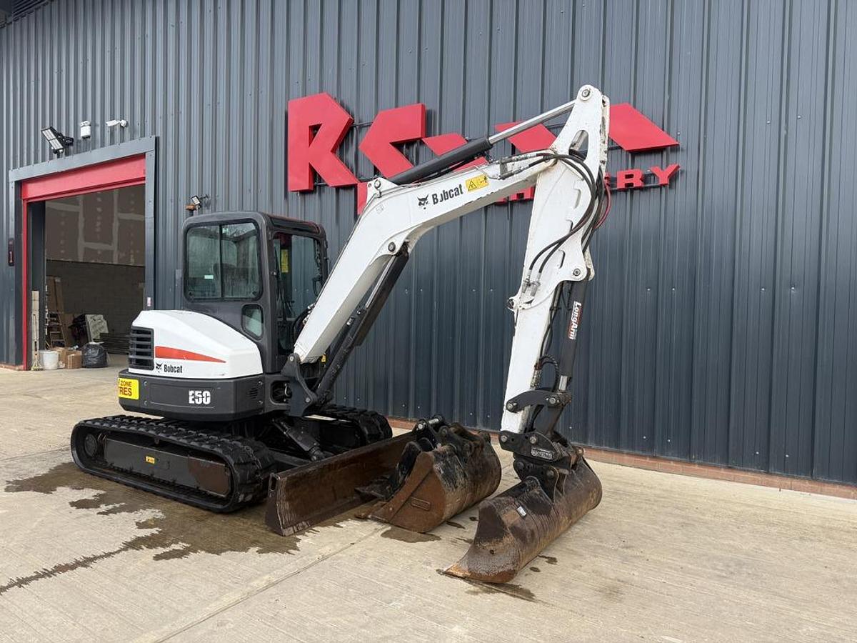 Used Bobcat E50 5t Mini Excavator