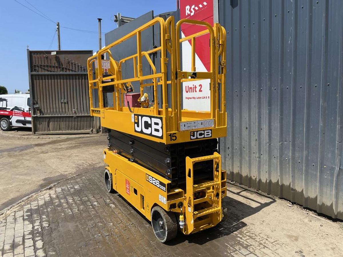 Used JCB S2632E 10m Electric Scissor Lift
