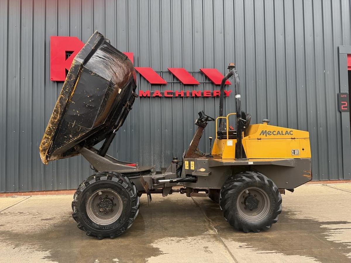 Used Mecalac TA6s 6t Swivel Dumper
