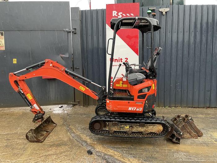 Used Kubota U17-3 Mini Excavator
