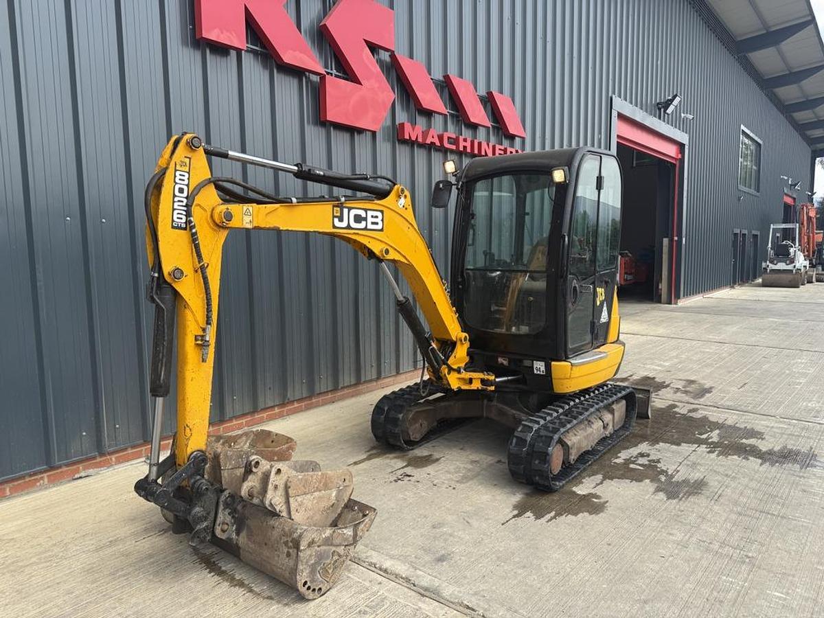 Used JCB 8026 CTS 2.9t Mini Excavator