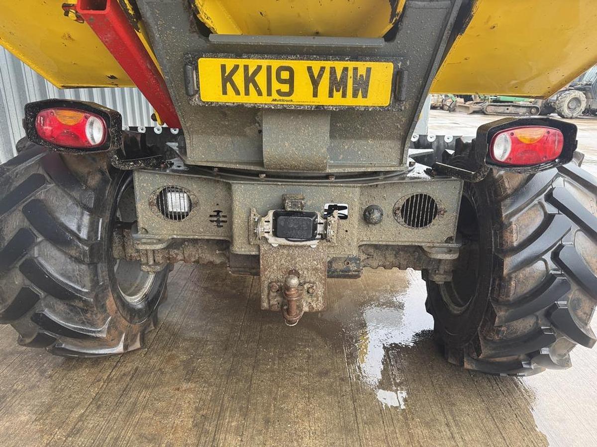 Used Wacker Neuson DV60 6t Dual View Swivel Dumper
