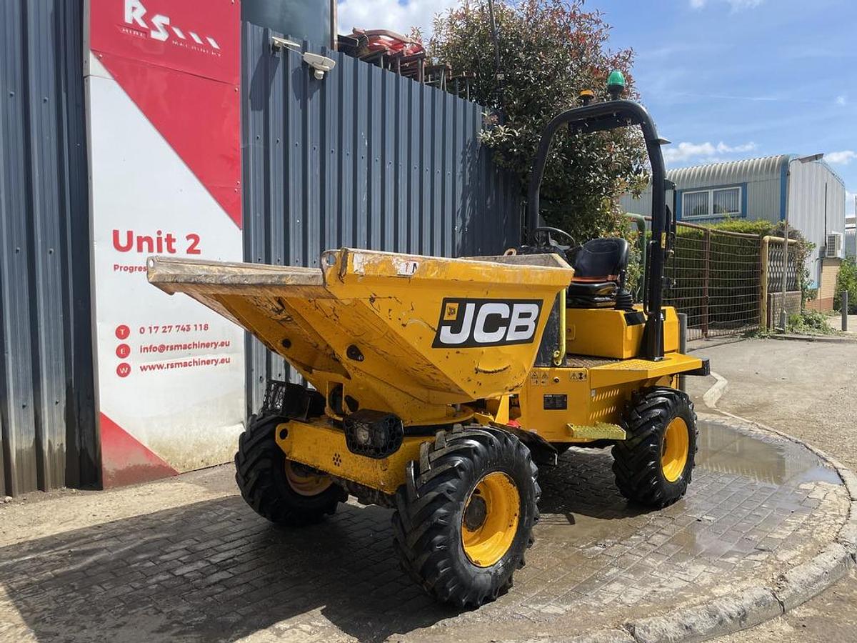 Used JCB 3T-2 ST 3 Ton Swivel Dumper