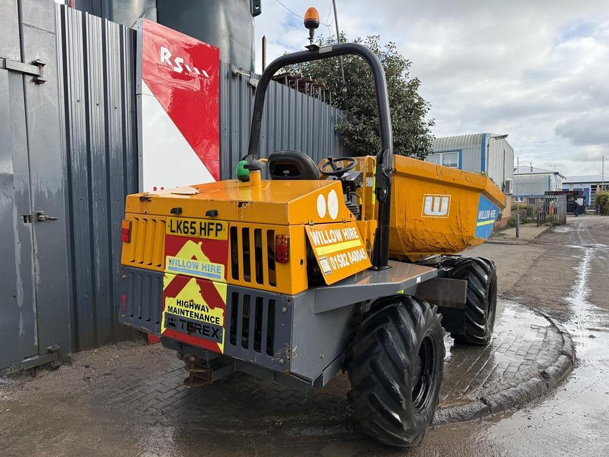 Used Terex TA6s 6 Ton Swivel Dumper