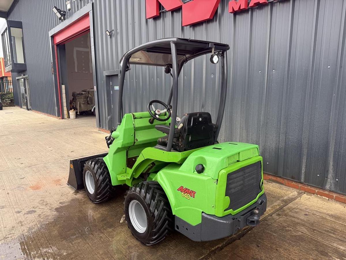 Used Avant 640 Telescopic Loader