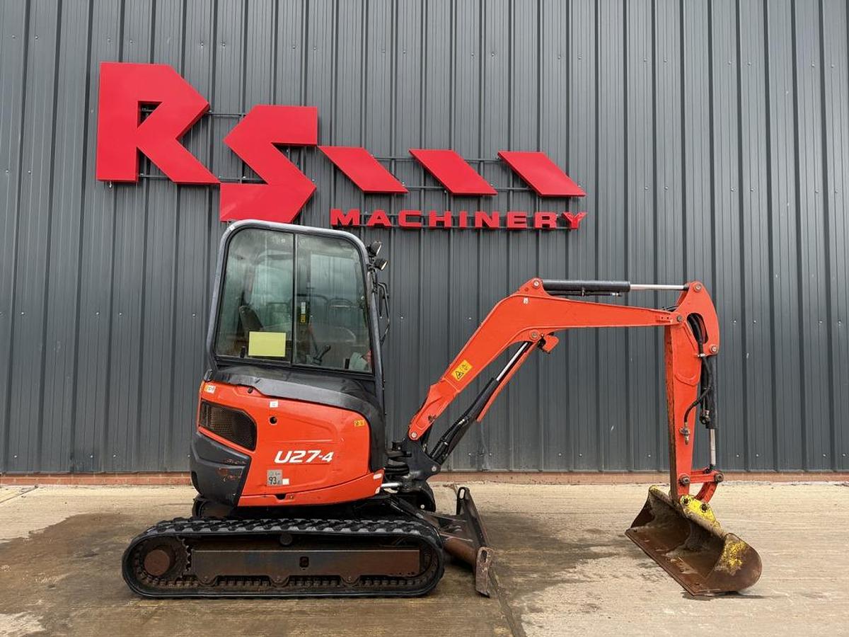 Used Kubota U27-4 2.7t Mini Excavator