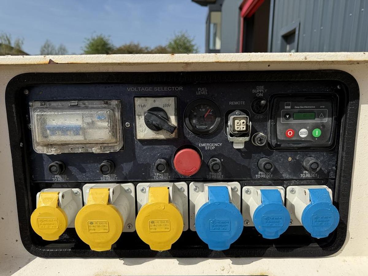 Used MHM MG 10000 SSKH-V 10 kVA Diesel Generator