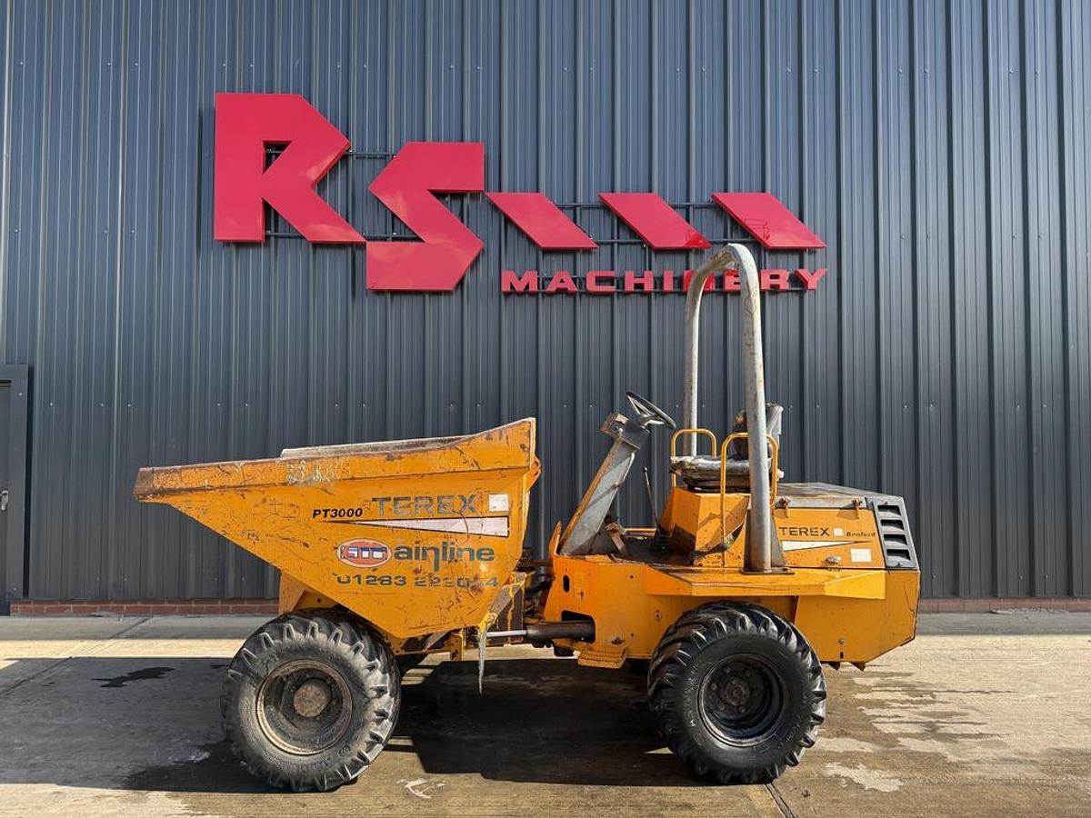 Used Terex Benford PT3000 3 Ton Dumper