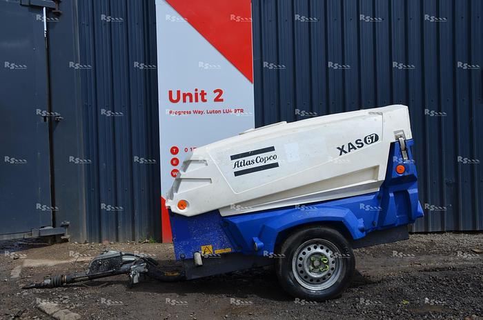 Used ATLAS COPCO XAS67