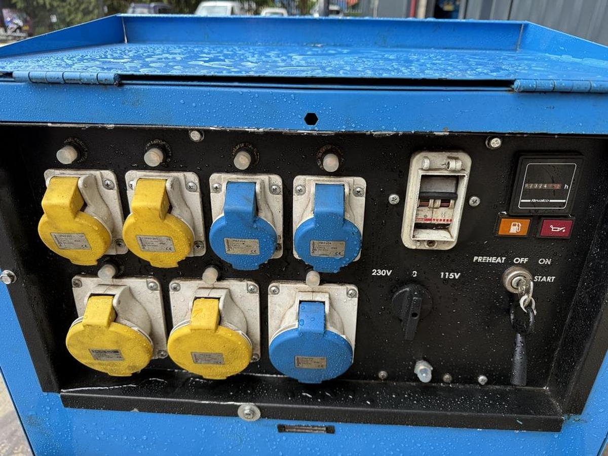 Used Pramac P11000 10 kVA Diesel Generator