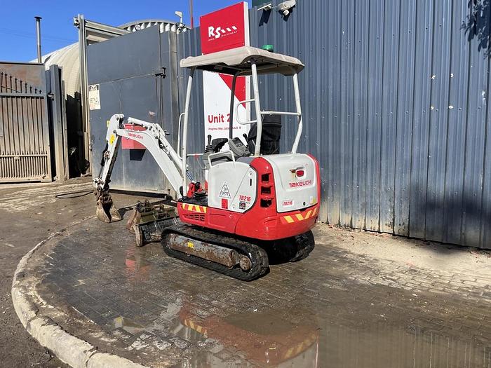 Used Takeuchi TB216 Mini Excavator