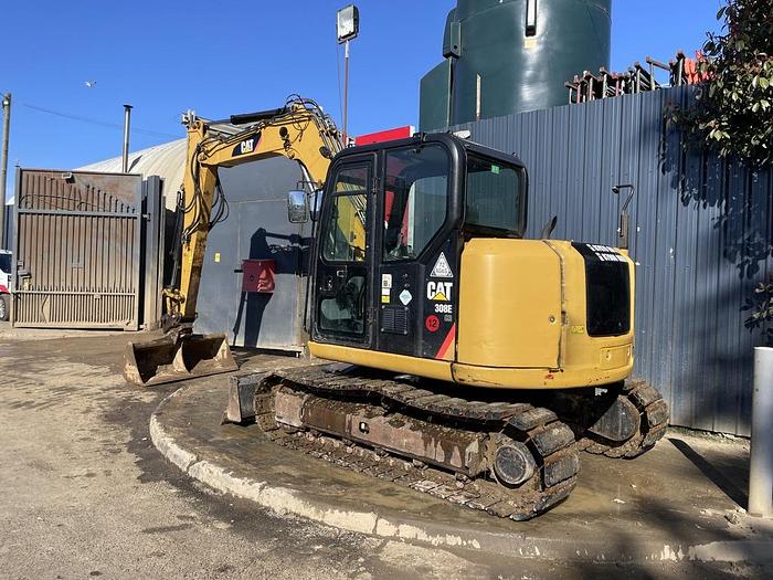 Used Caterpillar 308E 8t Midi Excavator