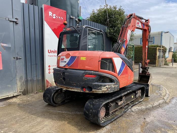 Used KUBOTA KX080-4 Midi Excavator