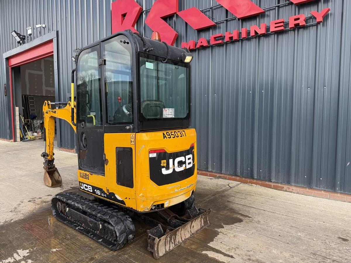 Used JCB 16C-1 1.7t Mini Excavator