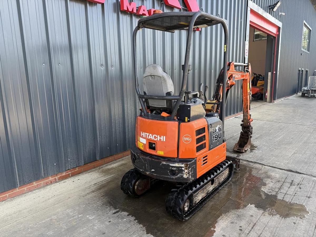 Used Hitachi ZX19 U-5A 1.9t Mini Excavator