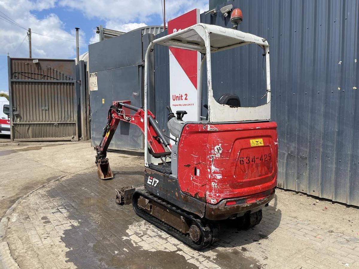 Used Bobcat E17 1.7t Mini Excavator
