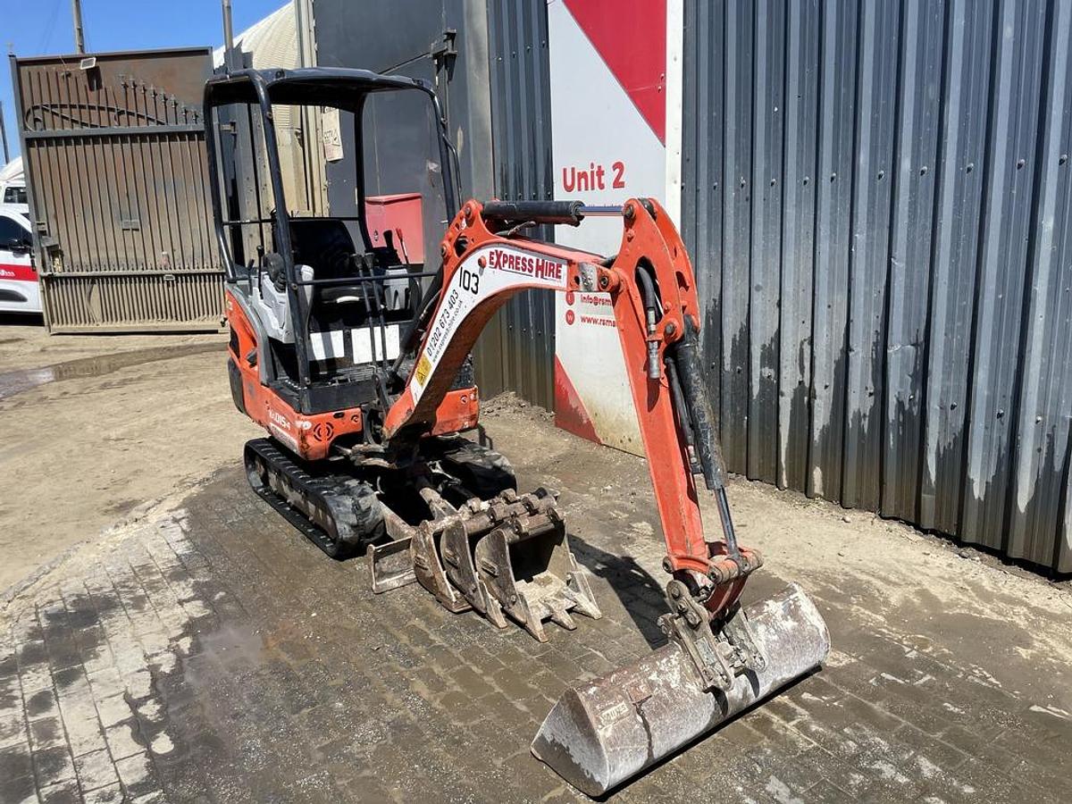 Used Kubota KX015-4 1.5t Mini Excavator