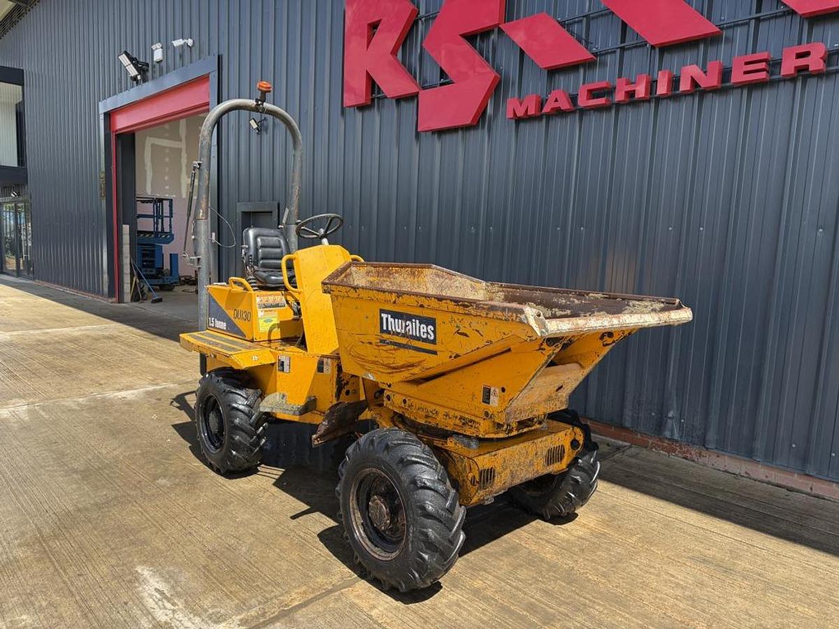Used Thwaites 1.5 Tonne Hi-Swivel Dumper