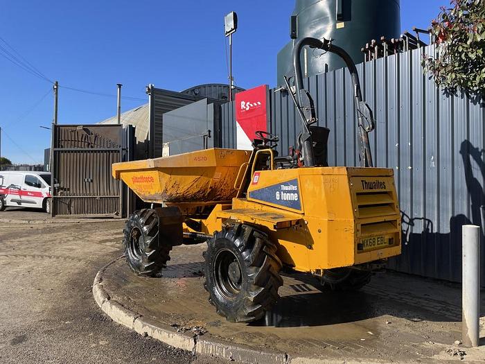 Used Thwaites 6 Tonne Swivel Dumper