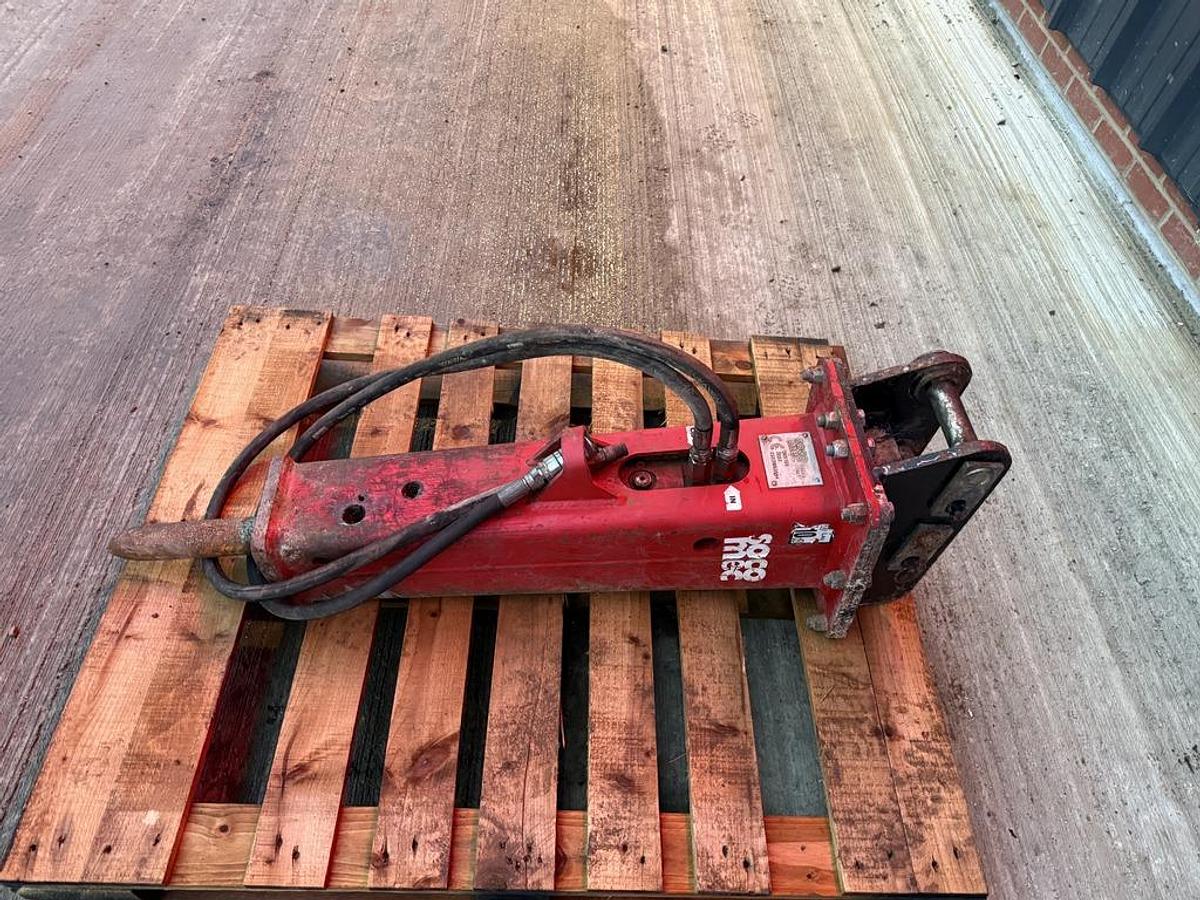 Used Socomec DMS 165 1,8 - 3,0 t Hydraulic Breaker