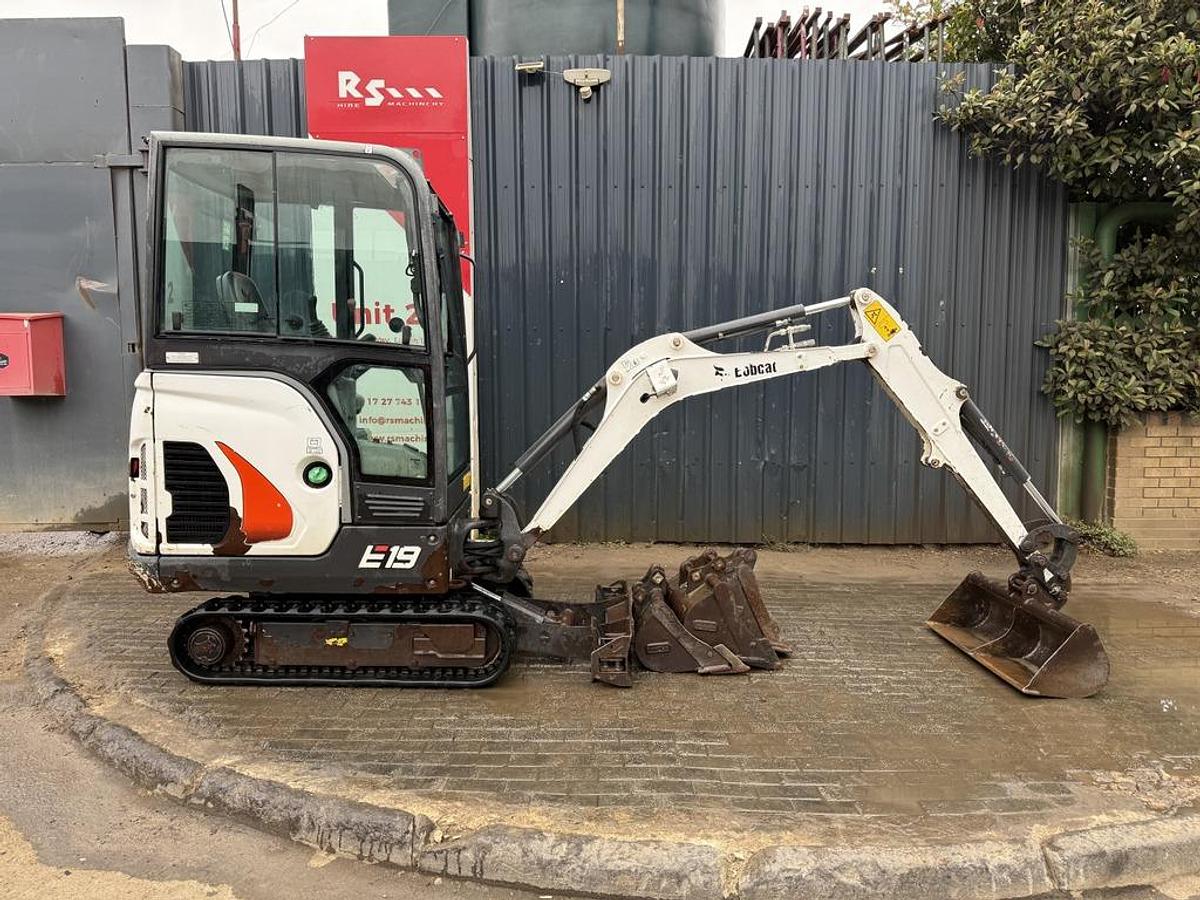 Used Bobcat E19 1.9t Mini Excavator