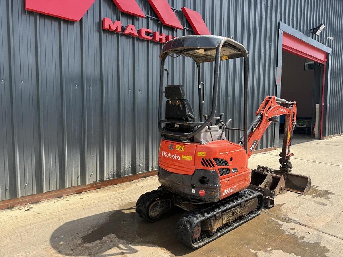 Used Kubota U17-3 1,7t Mini Excavator