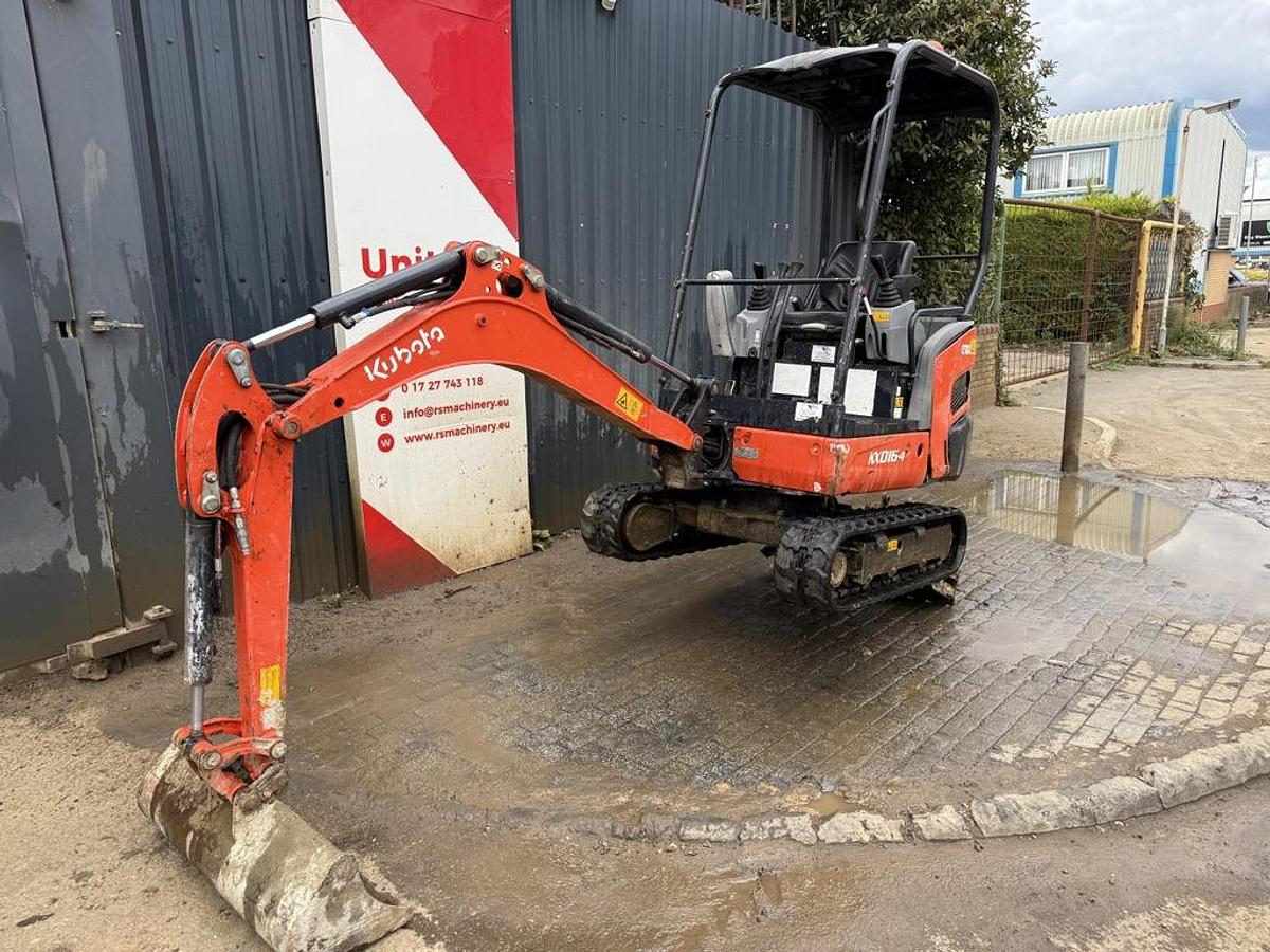 Used Kubota KX016-4 1.6t Mini Excavator