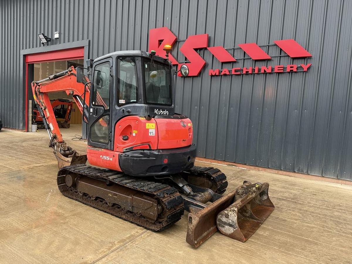 Used Kubota U55-4 5.5t Mini Excavator