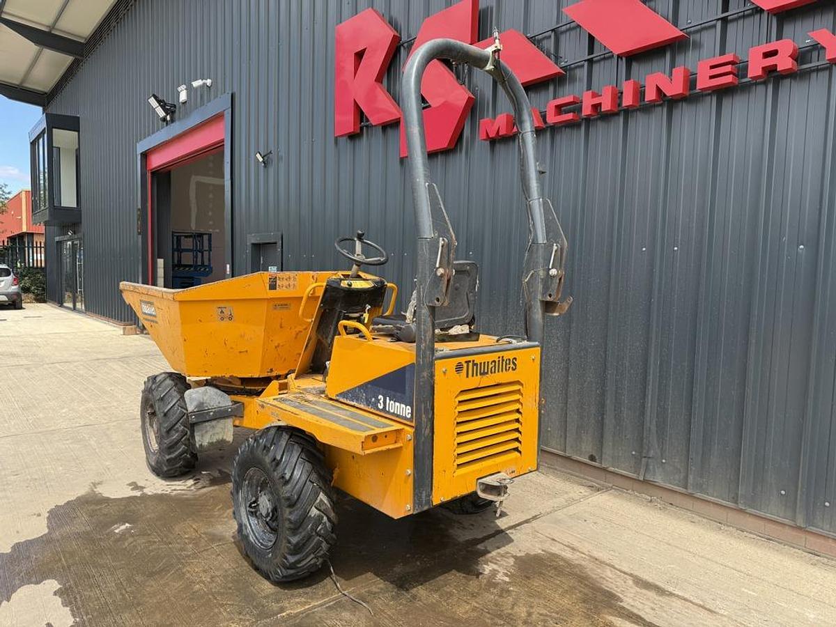 Used Thwaites 3 Tonne Swivel Dumper