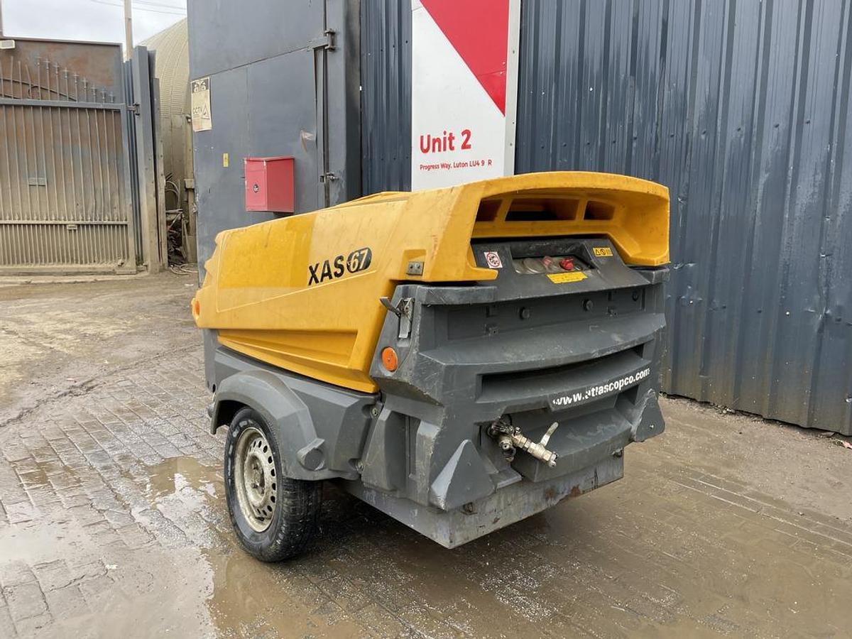 Used Atlas Copco XAS67 3.6 m3/min Compressor