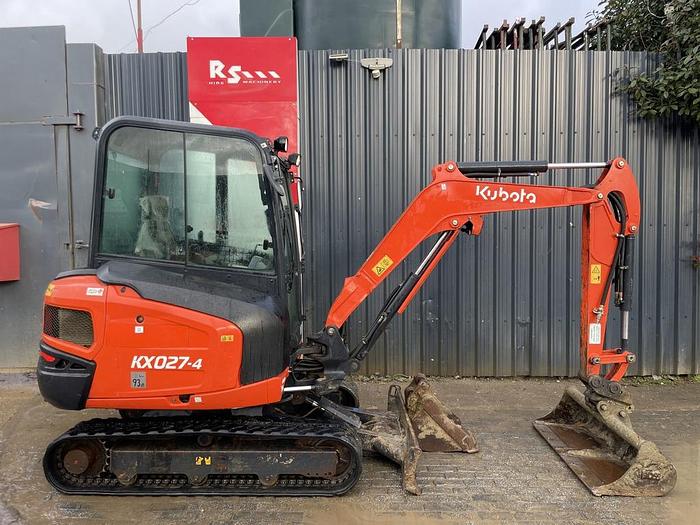 Used Kubota KX027-4 2.7t Mini Excavator