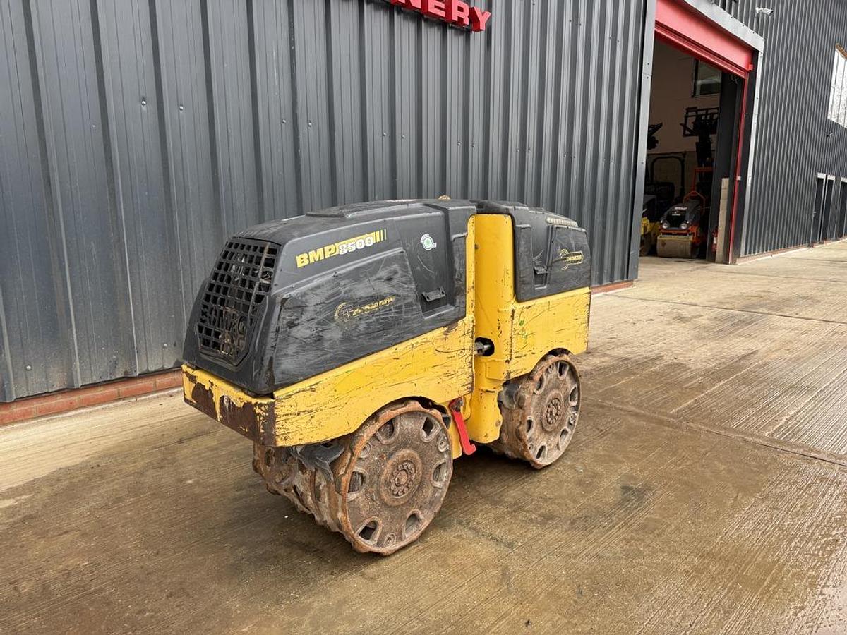 Used Bomag BMP 8500 Trench Roller