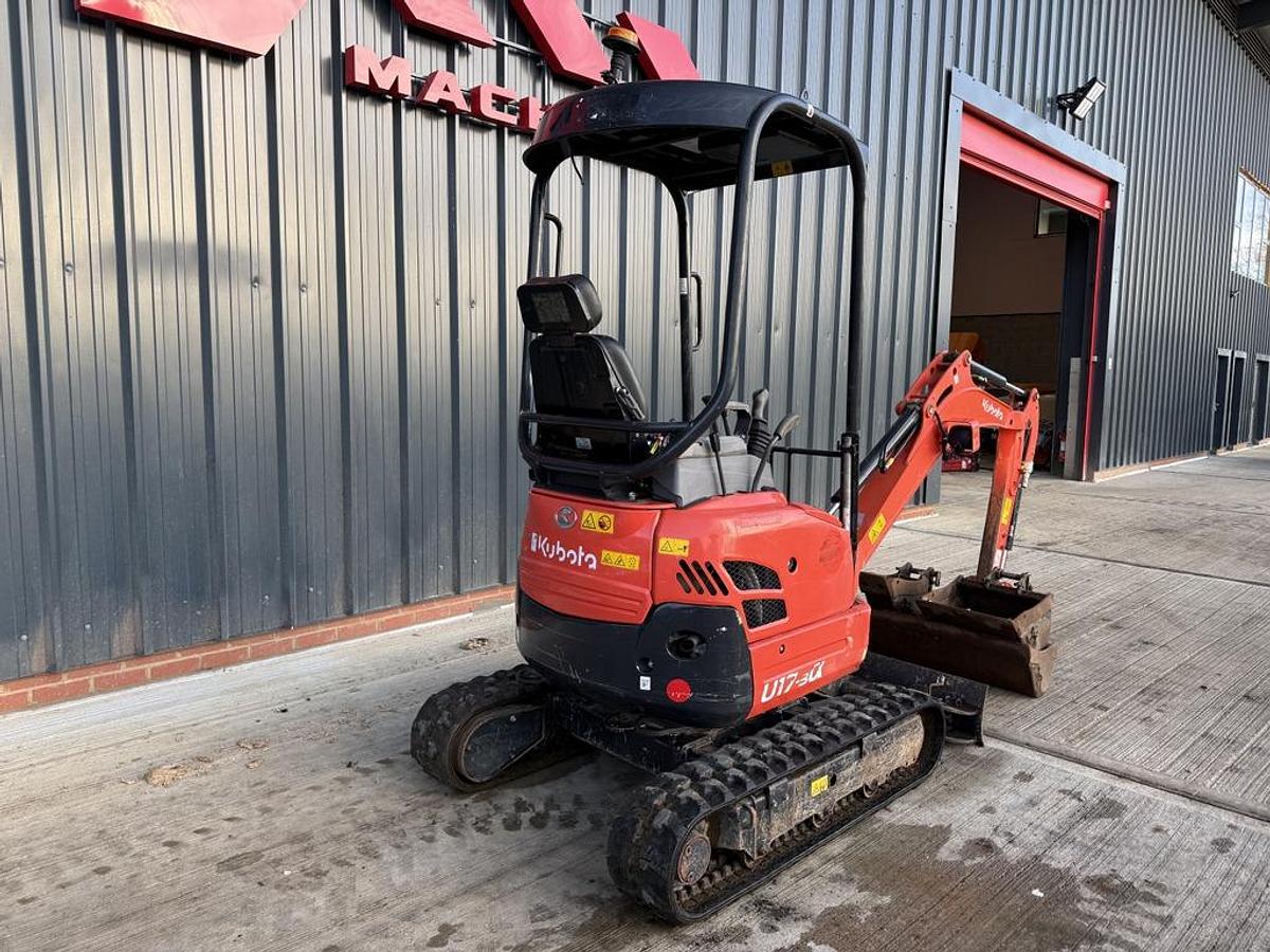 Used Kubota U17-3 1,7t Mini Excavator