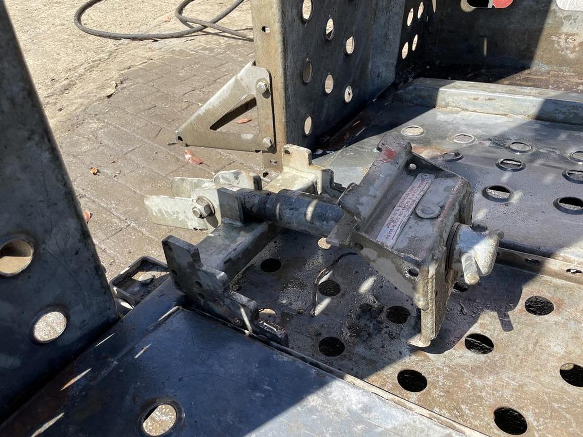 Used Indespension 3.5t Autoclamp Plant Trailer