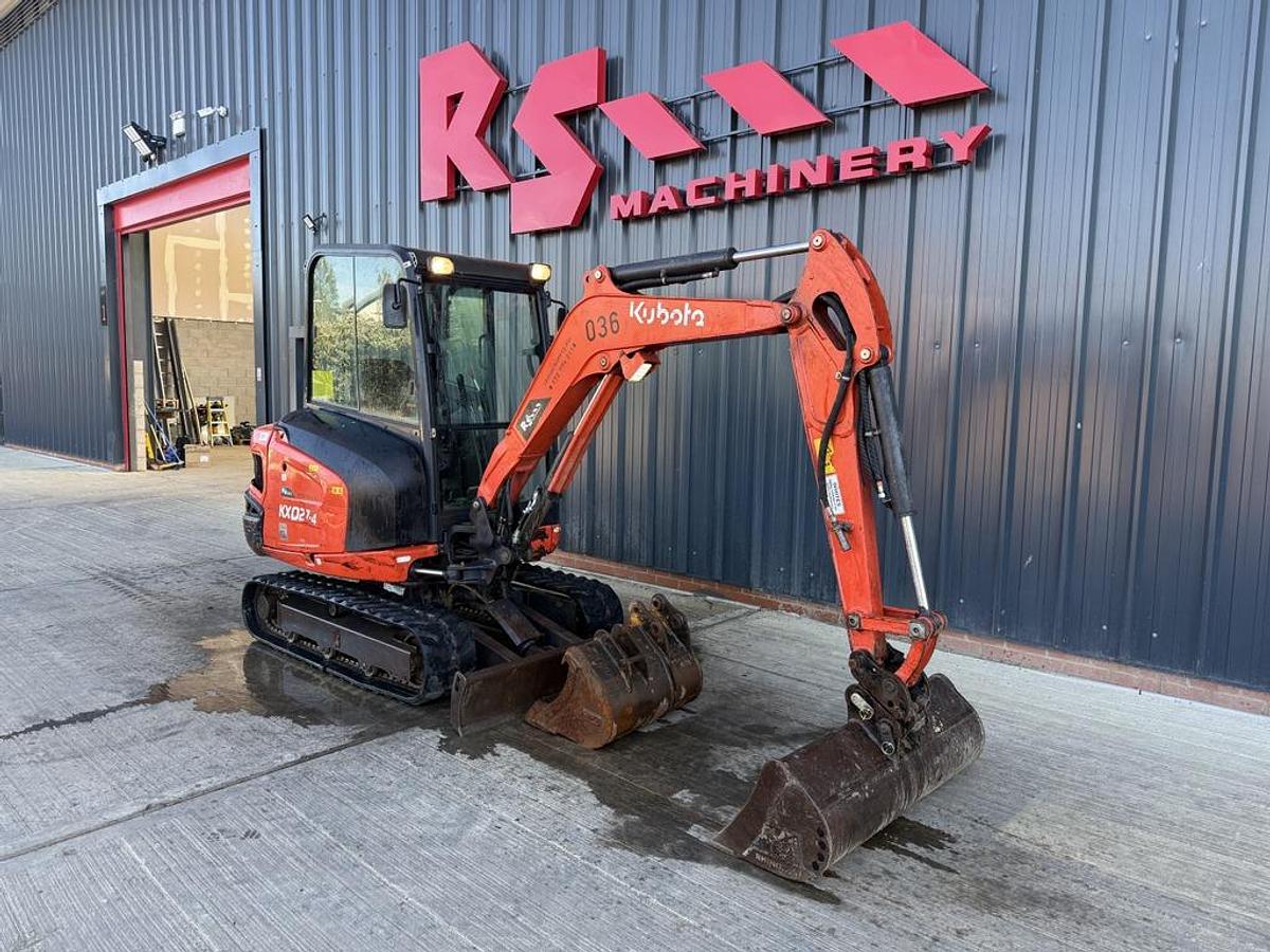 Used Kubota KX027-4 2.7t Mini Excavator