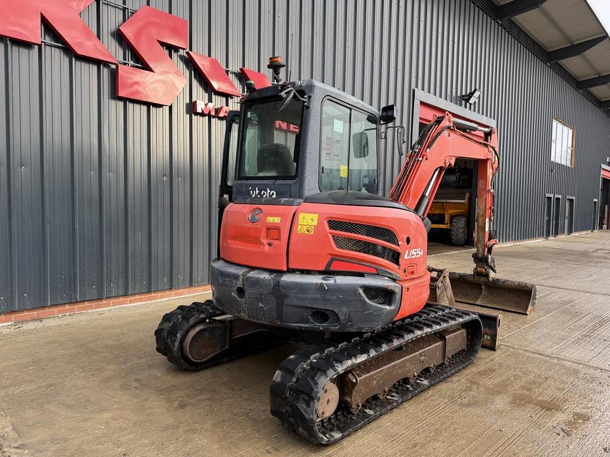 Used Kubota U55-4 5.5t Mini Excavator