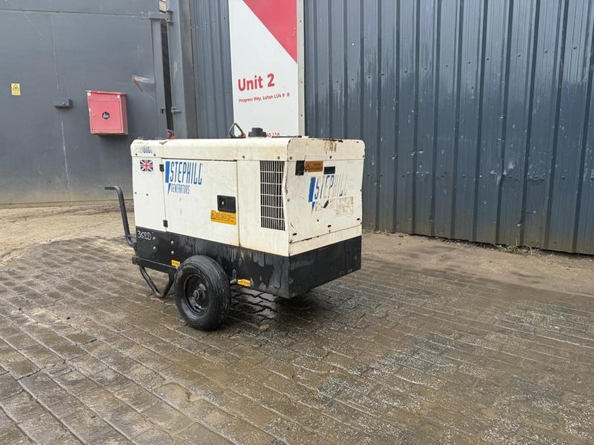Used Stephill SSD10000 10 kVA Generator