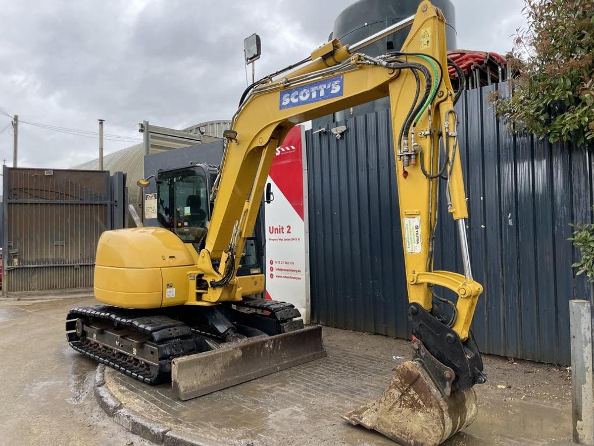 Used Komatsu PC80MR-3 8t Mini Excavator