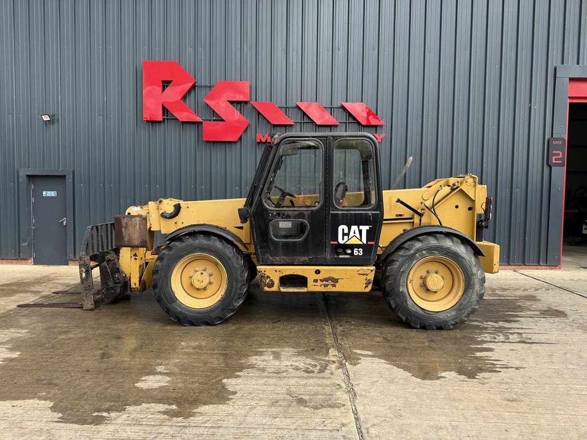 Used Caterpillar TH63 12.5m 3t Telehandler